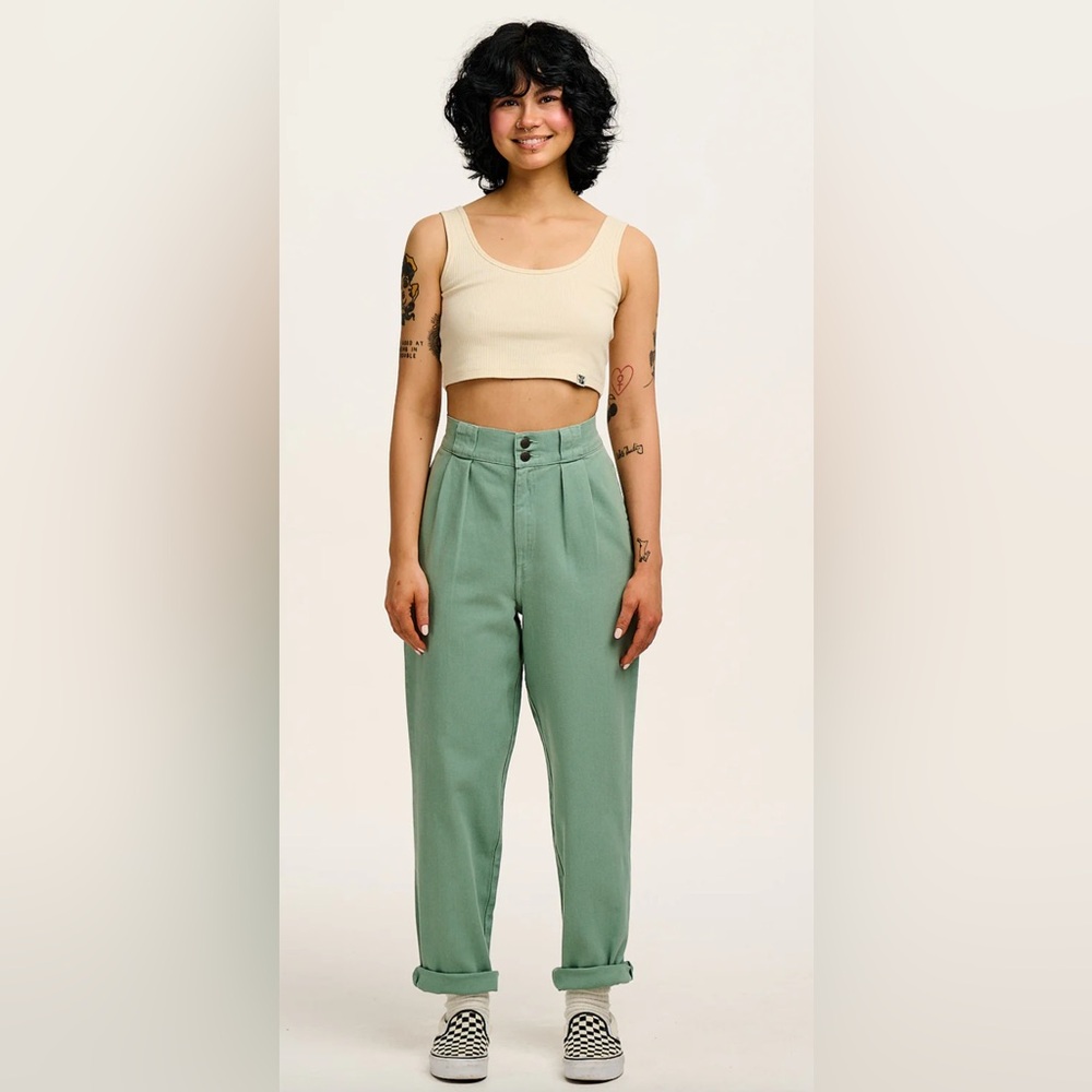 Lucy and Yak Green pants - Addison - new with tags